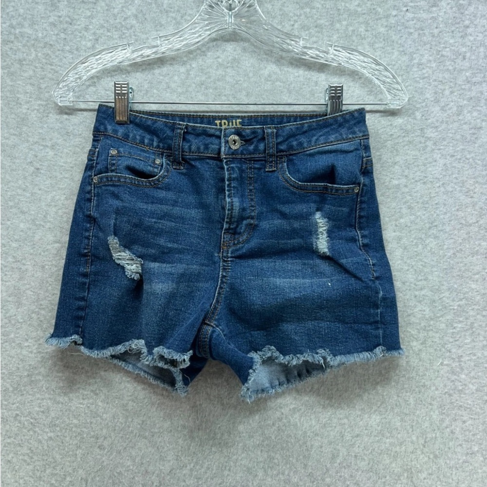 True Craft Classic Blue Denim Shorts